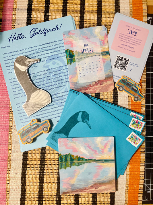 Hello, Goldfinch! Mail Club (one-time only)