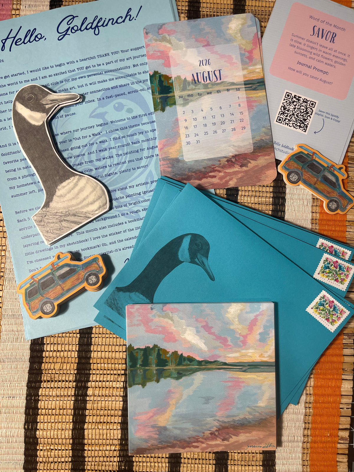 Hello, Goldfinch! Monthly Mail Club (1 YEAR)