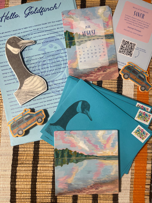 Hello, Goldfinch! Monthly Mail Club (1 YEAR)